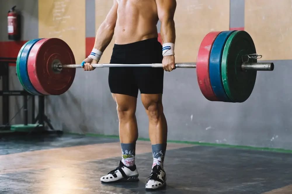 split stance deadlifts